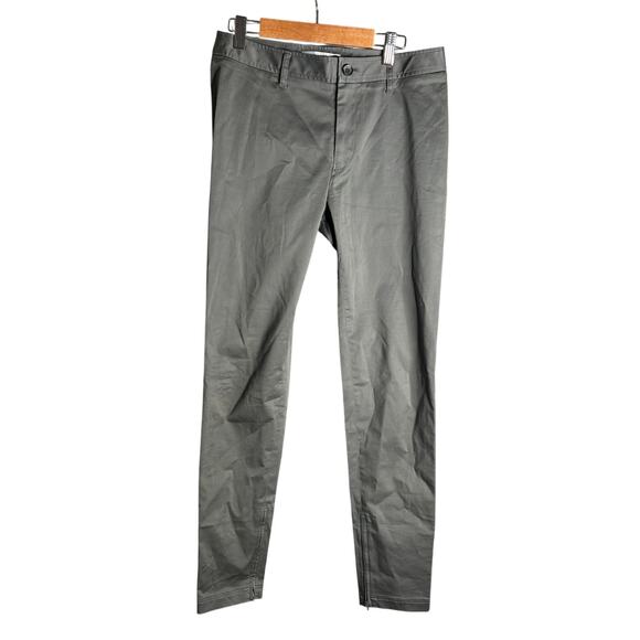 Issey Miyake Ankle Zip Pants Grey Size 2 - Picture 1 of 4